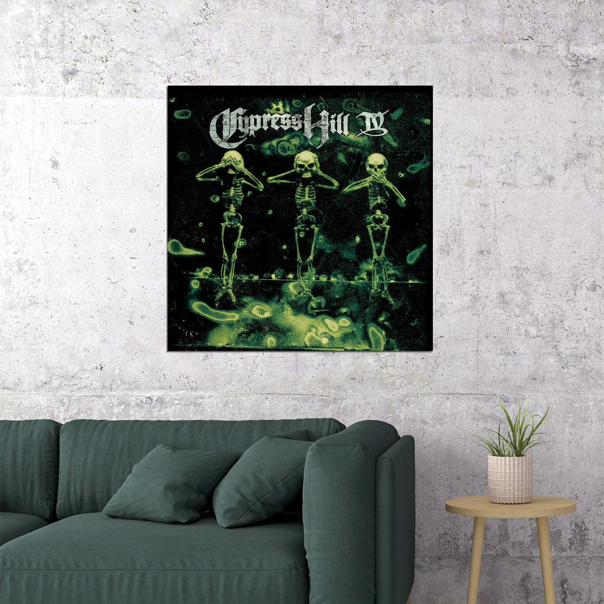 Cypress Hill Album Cover Art Hip-hop Music Poster Rap Group Music Print