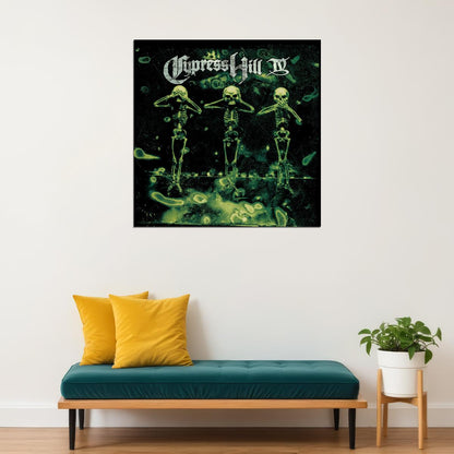 Cypress Hill Album Cover Art Hip-hop Music Poster Rap Group Music Print