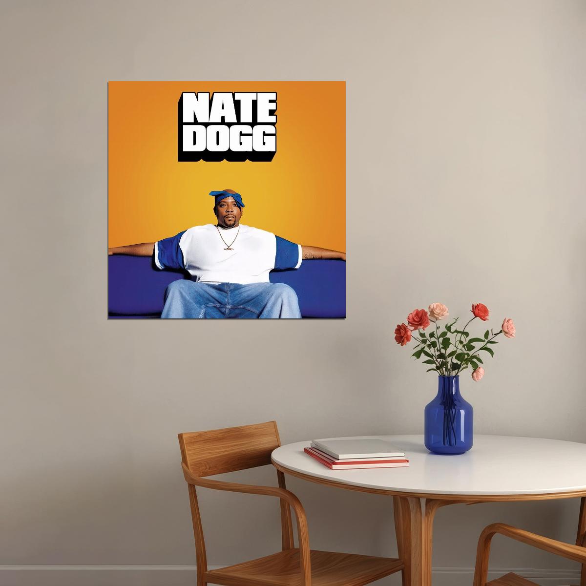 Nate Dogg Music Poster Rap Hip-hop Artist Wall Print