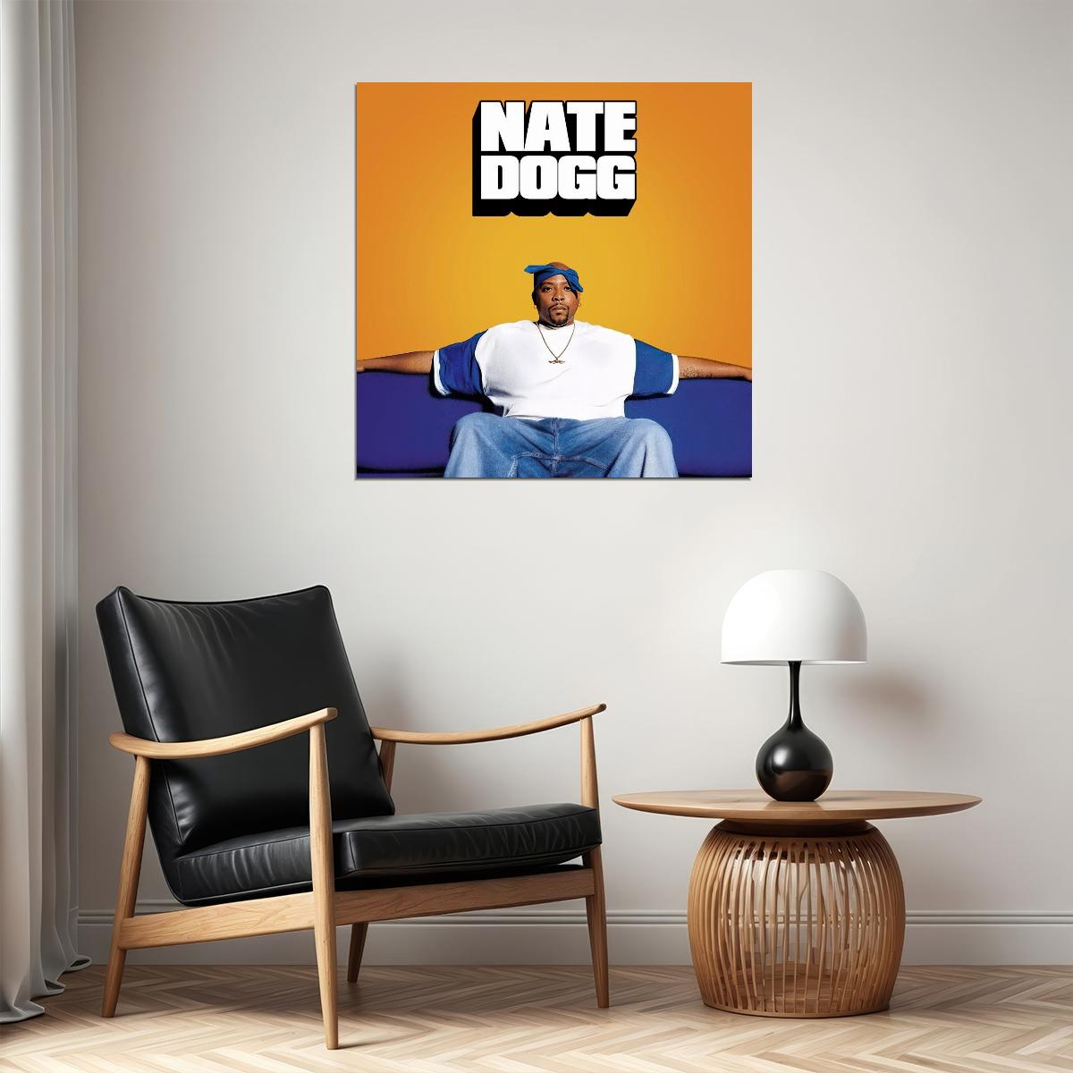 Nate Dogg Music Poster Rap Hip-hop Artist Wall Print