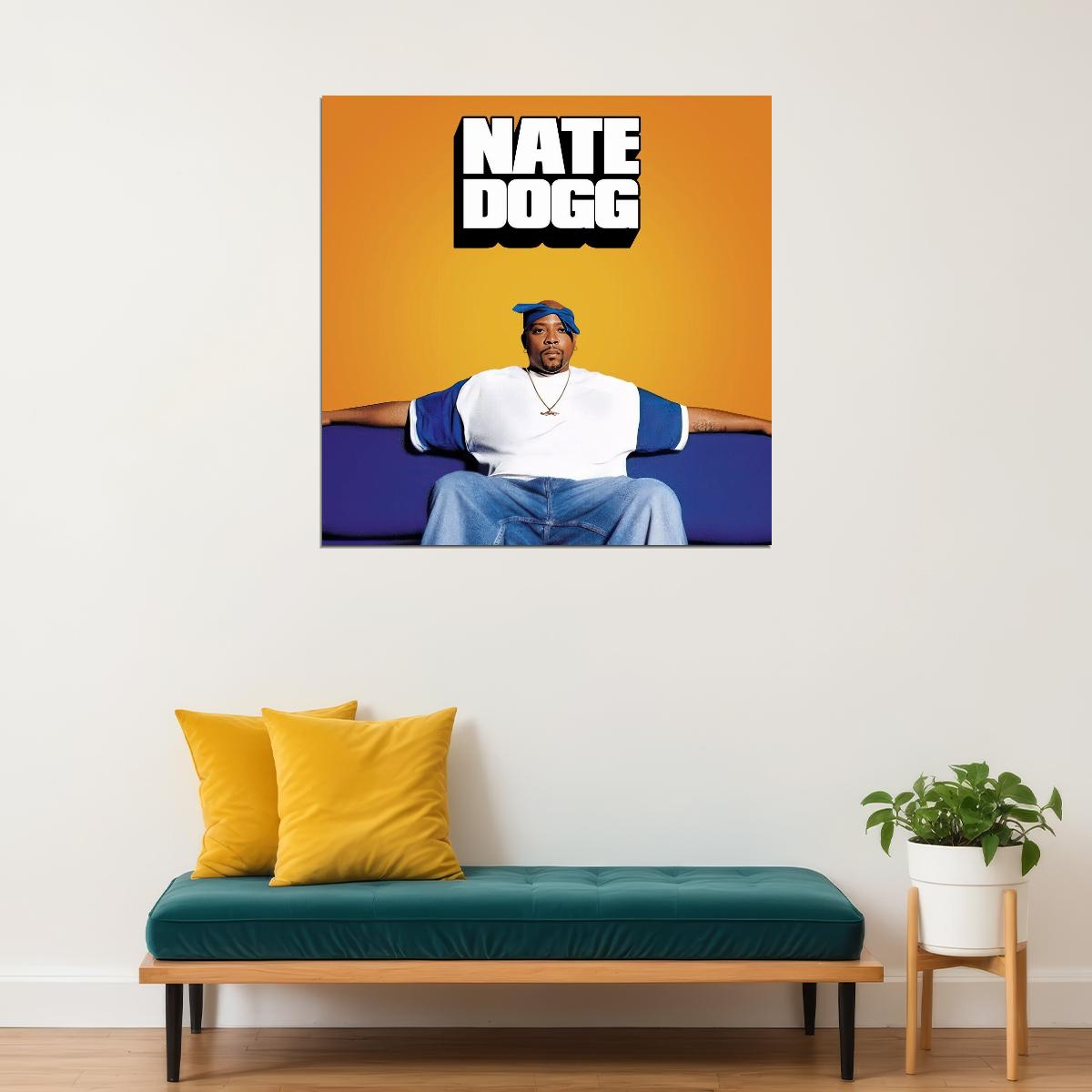 Nate Dogg Music Poster Rap Hip-hop Artist Wall Print