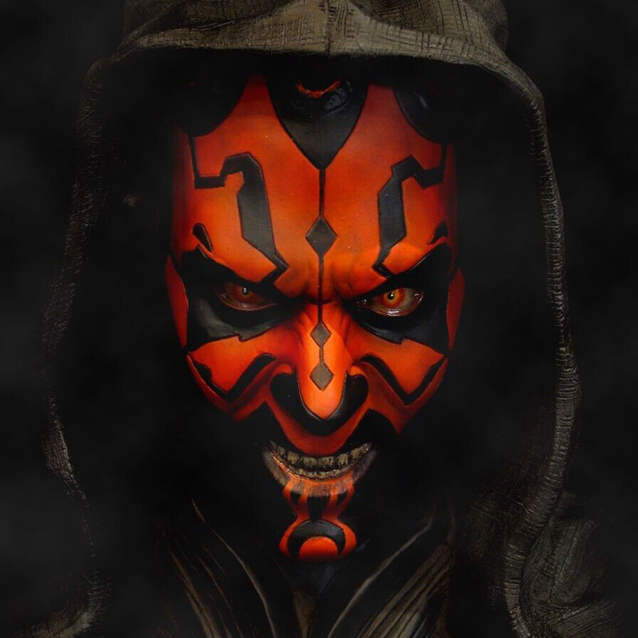 Star Wars Darth Maul Sci-fi Movie Poster