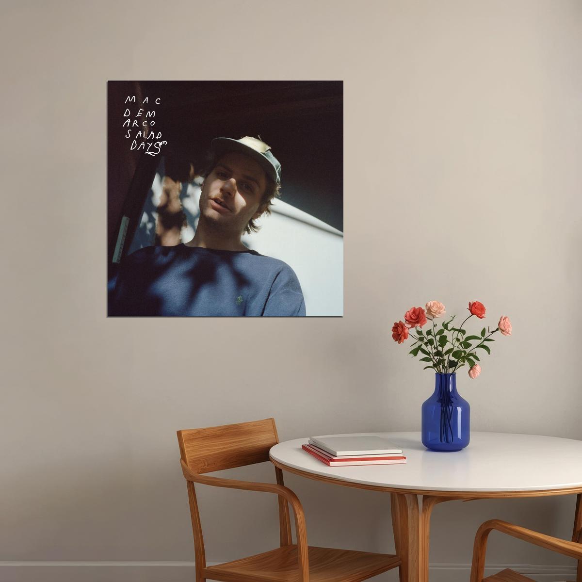 Mac Demarco Music Poster Indie Rock Artist Wall Print