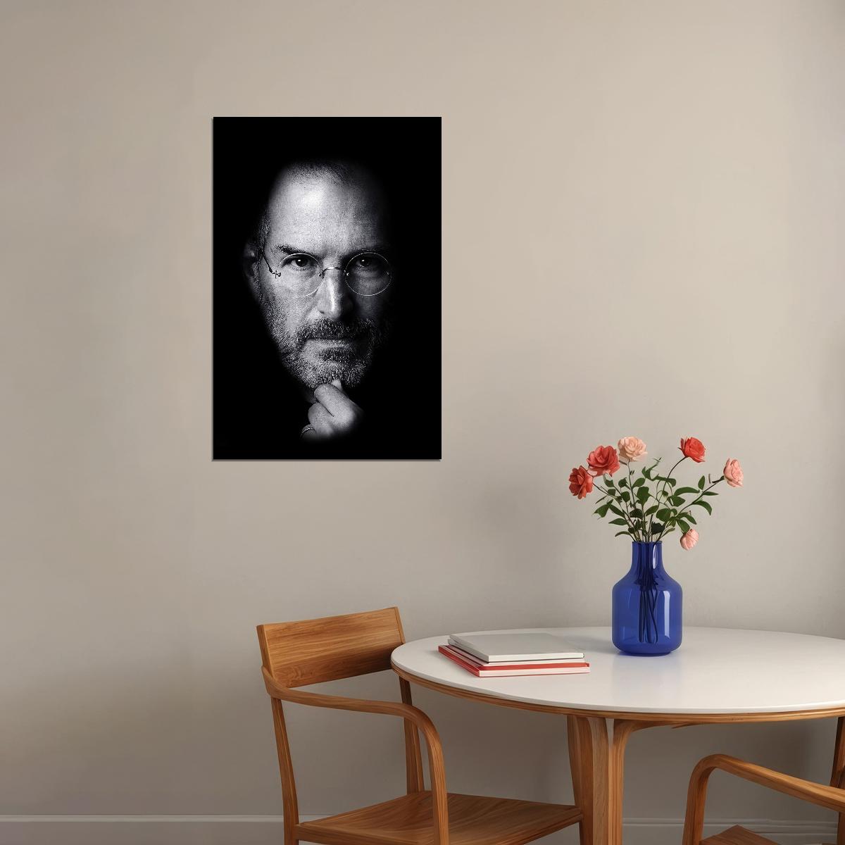 Steve Jobs Famous Ceo Tech Poster Inspirational Print