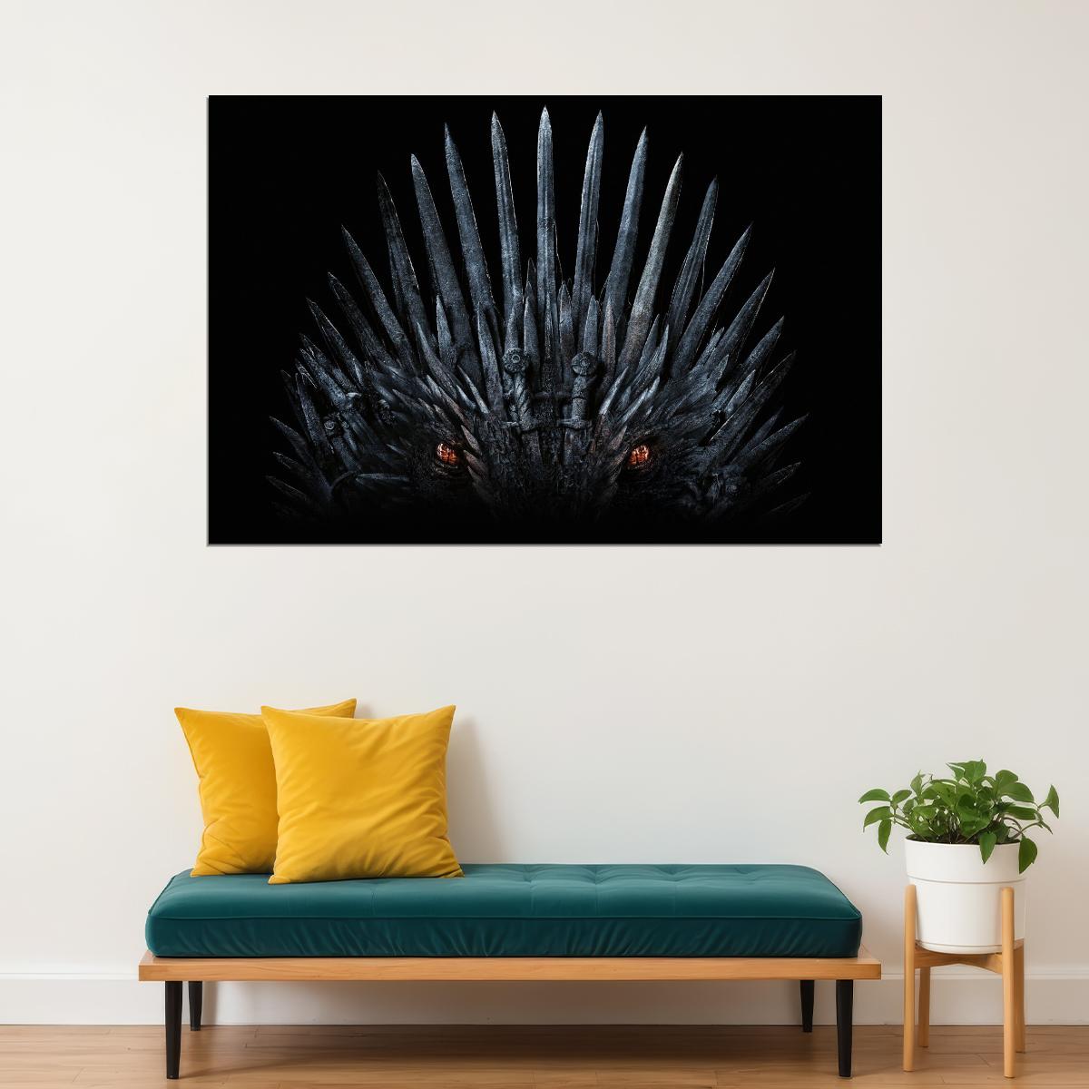 Game Of Thrones Tv Series Poster Fantasy Drama Wall Art Hbo Show Print