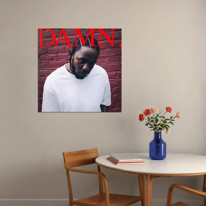 Kendrick Lamar Music Poster Rap Artist Wall Print