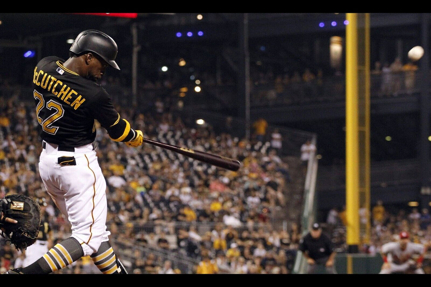 Andrew Mccutchen Baseball Poster Mlb Player Wall Art Pittsburgh Pirates Sports Print