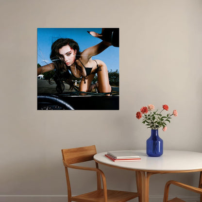 Charli Xcx Crash Album Cover Art Pop Music Poster Singer-songwriter Print