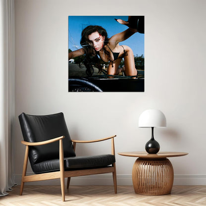 Charli Xcx Crash Album Cover Art Pop Music Poster Singer-songwriter Print