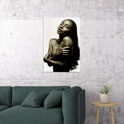 Sade Adu Sizes Music Poster Famous Singer 1980s 1990s Wall Print