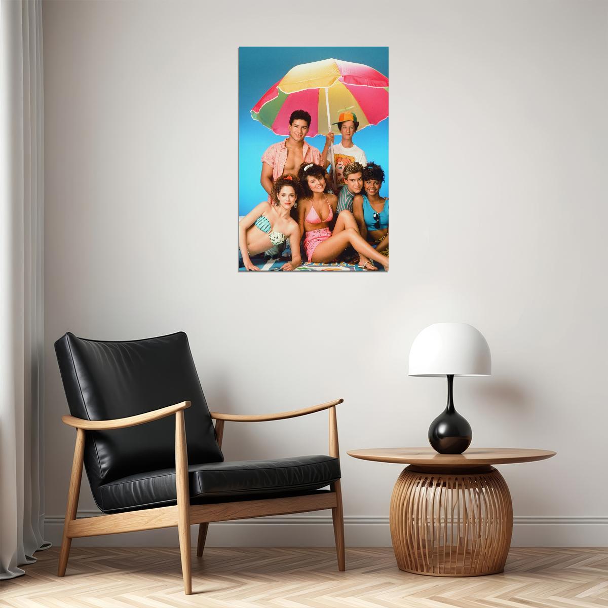 Saved By The Bell Retro 1990s Movie Poster Classic Tv Nostalgia Wall Art