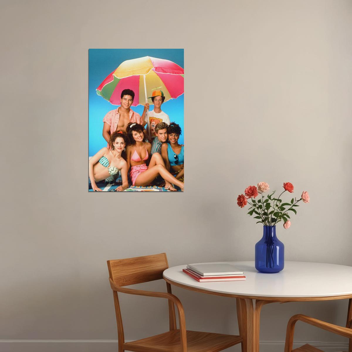 Saved By The Bell Retro 1990s Movie Poster Classic Tv Nostalgia Wall Art