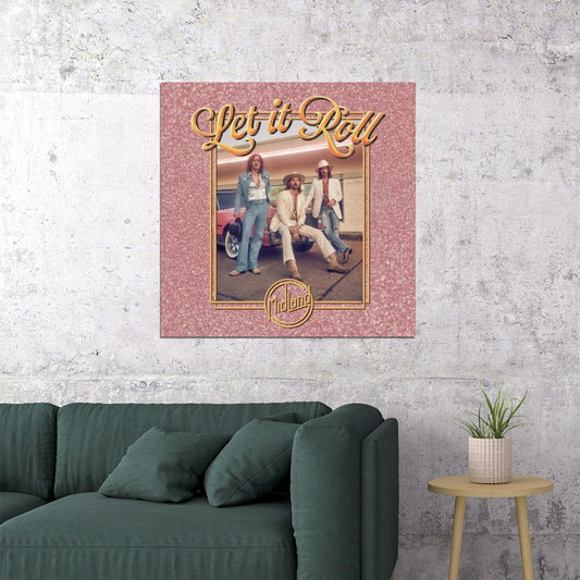 Midland Let It Roll Album Cover Art Music Poster Country Band Wall Print - xonomax