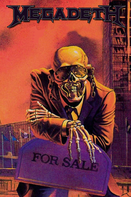 Megadeth Music Poster Iconic Heavy Metal Band Wall Print - xonomax