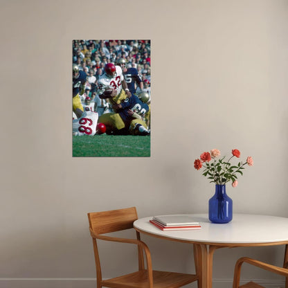 O. J. Simpson Poster Nfl Football Player Motivational Sports Print Wall Art