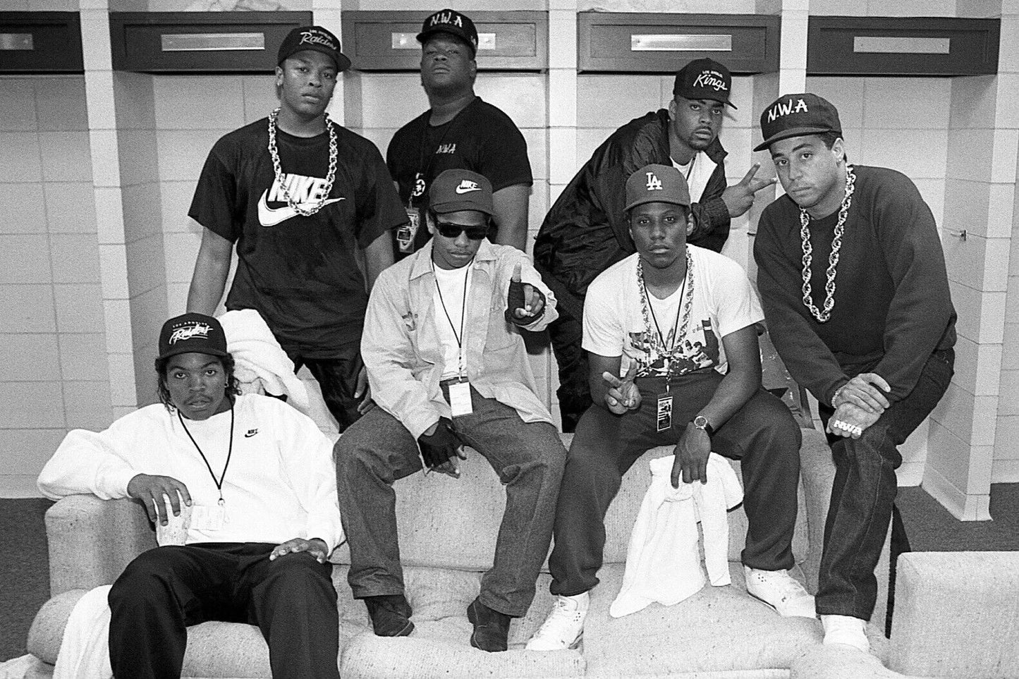 N.w.a Music Poster Iconic Rap Legends Wall Print