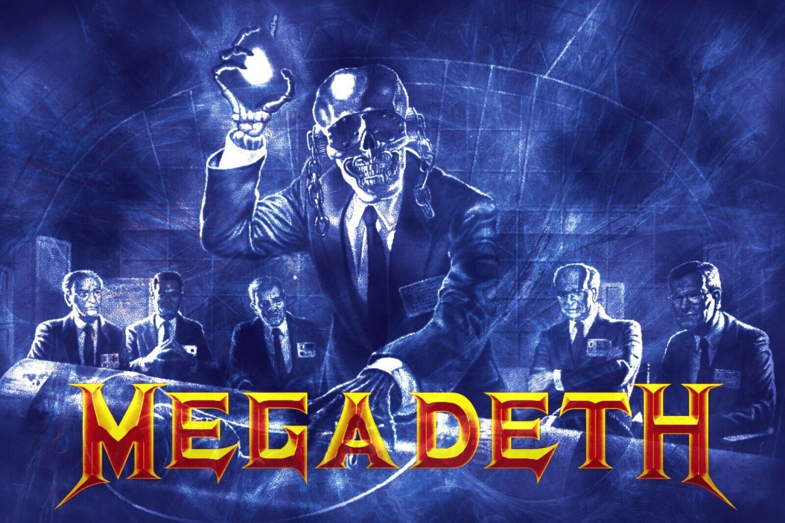 Poster - Megadeth Music Poster Iconic Heavy Metal Band Wall Print
