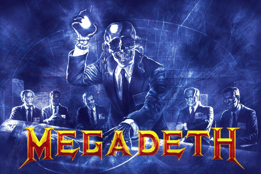 Megadeth Music Poster Iconic Heavy Metal Band Wall Print - xonomax