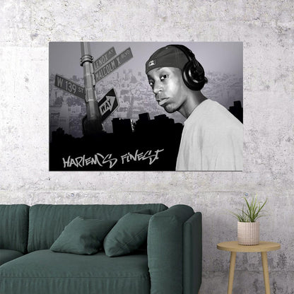 Big L Poster Hip-hop Music Wall Art Rap Artist Print