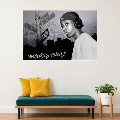 Big L Poster Hip-hop Music Wall Art Rap Artist Print