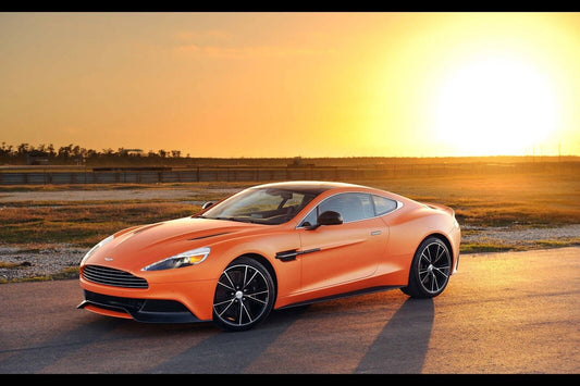 Aston Martin Poster Luxury Sports Car Wall Art Supercar Print