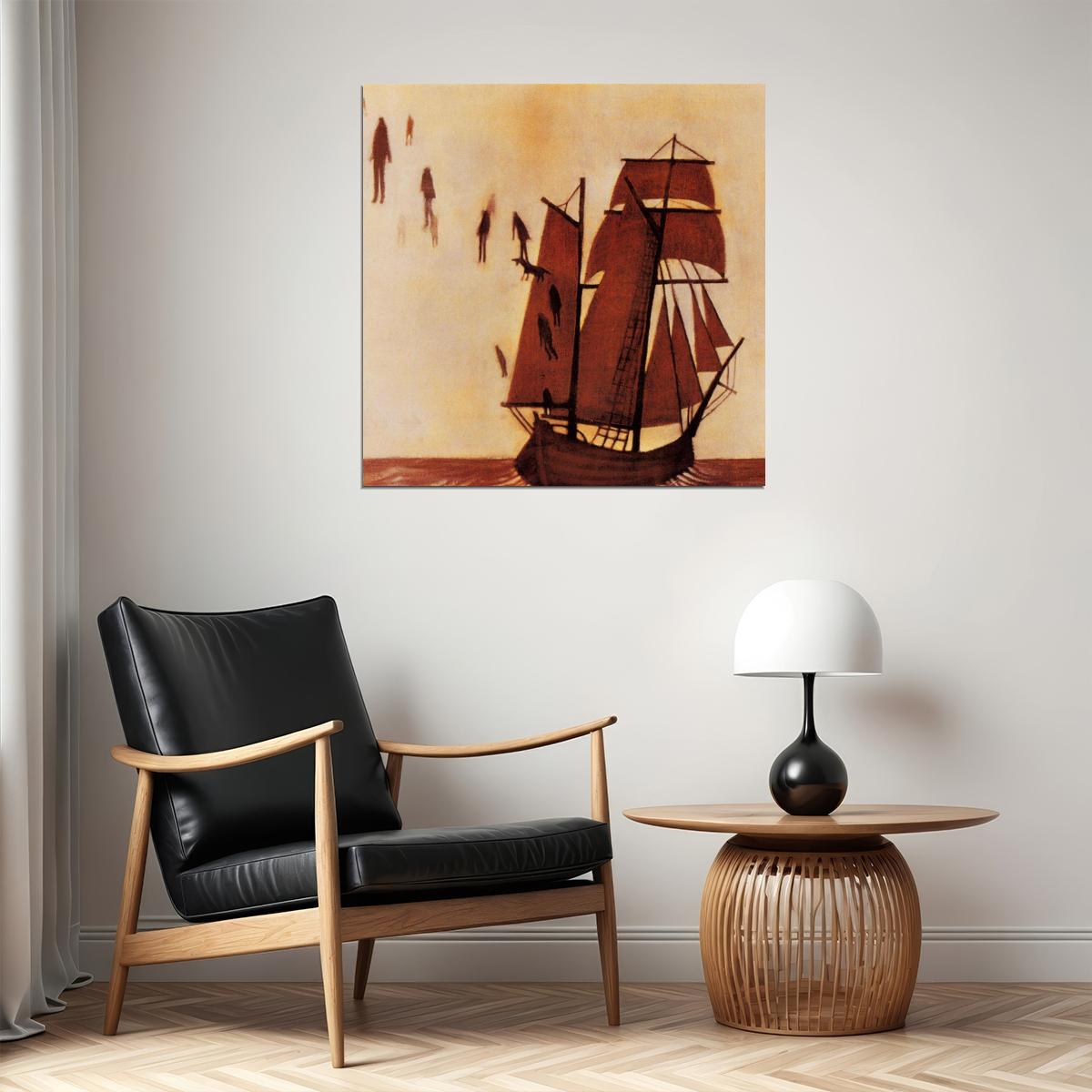 The Decemberists Castaways And Cutouts Cover Art Music Poster Iconic Indie Rock Band Print - xonomax