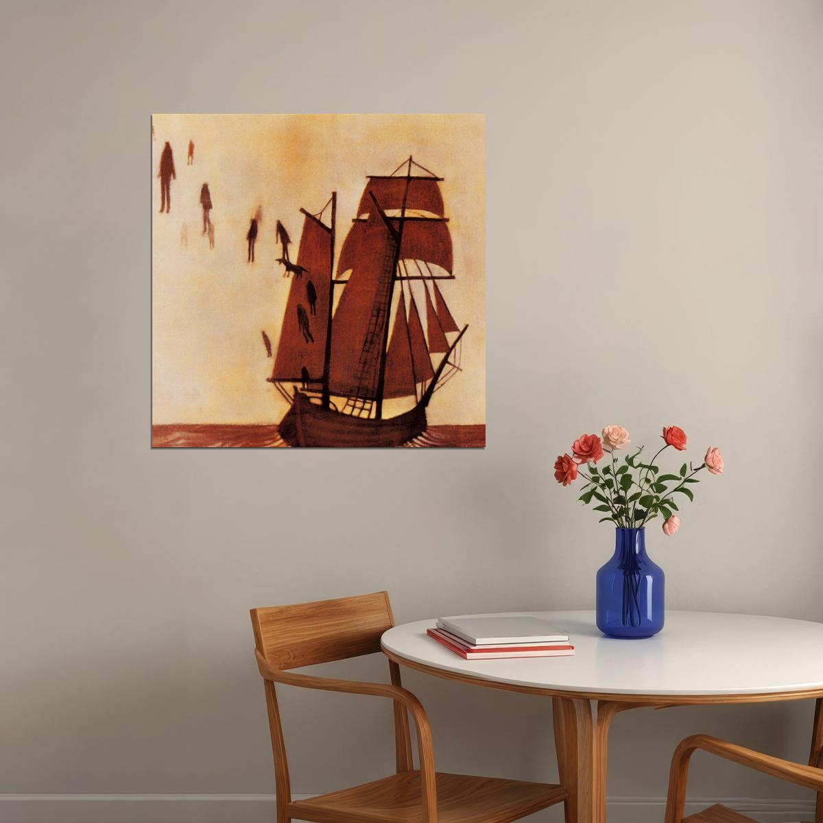 The Decemberists Castaways And Cutouts Cover Art Music Poster Iconic Indie Rock Band Print - xonomax