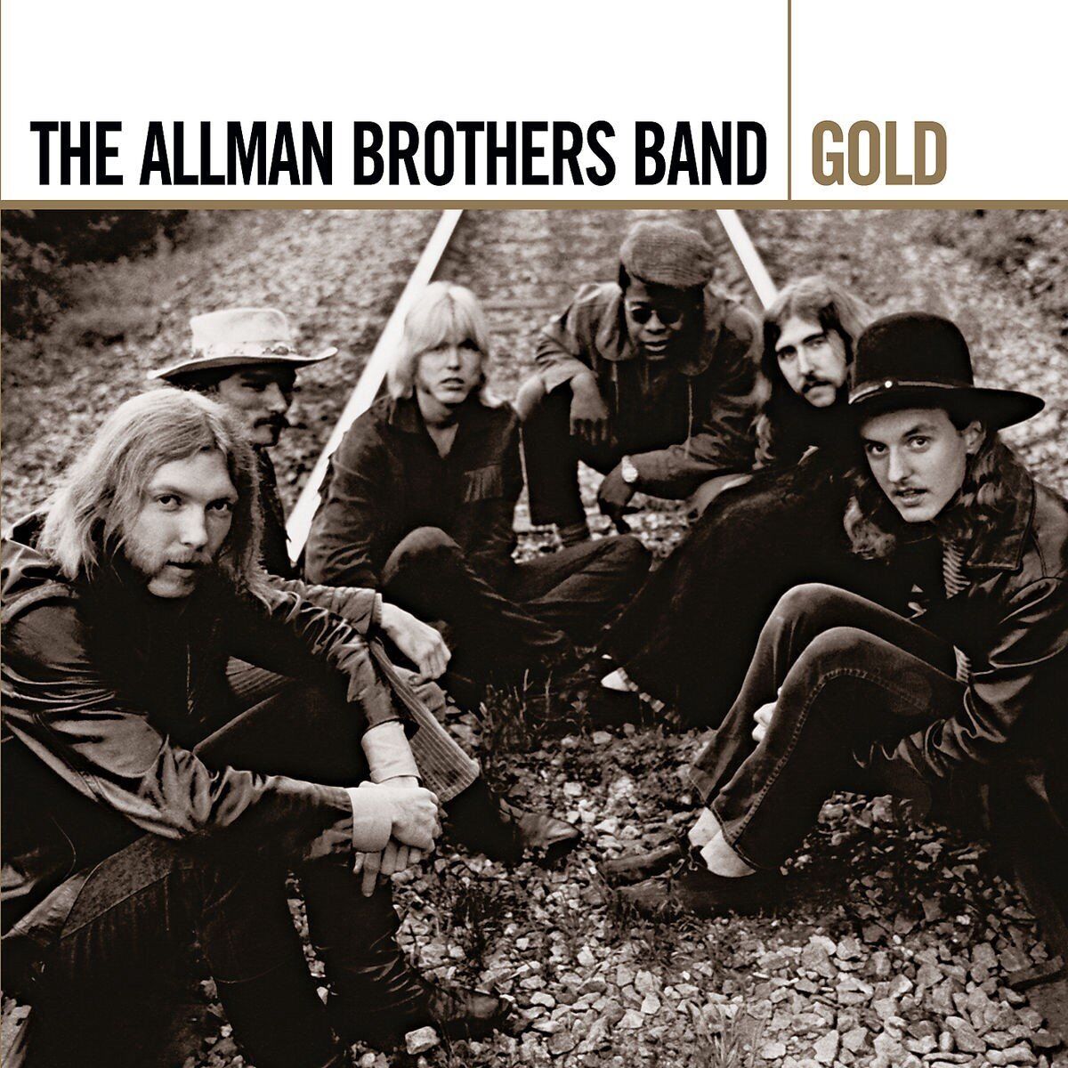 The Allman Brothers Band Gold Album Cover Art Music Poster Iconic Rock Group Print - xonomax