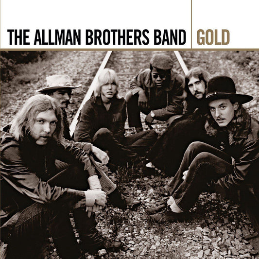 The Allman Brothers Band Gold Album Cover Art Music Poster Iconic Rock Group Print - xonomax