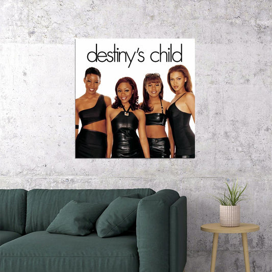 Destiny's Child Album Cover Art R&b Music Poster Girl Group Music Print - xonomax
