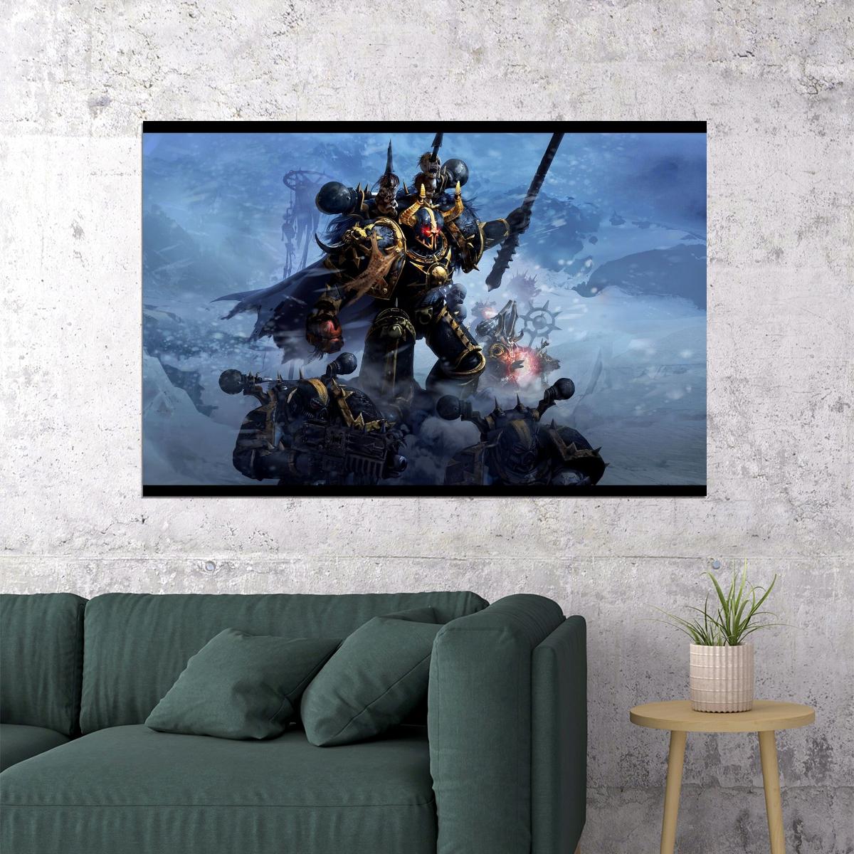 Warhammer Video Game Poster