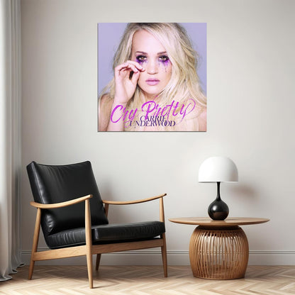 Carrie Underwood Poster Country Music Wall Art Singer-songwriter Print - xonomax