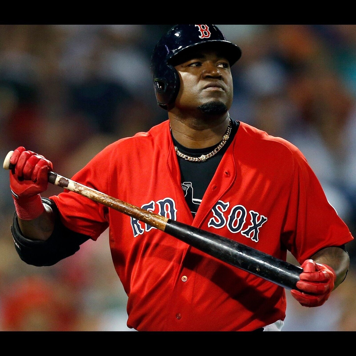 David Ortiz Big Papi Baseball Poster Mlb Legend Wall Art Boston Red Sox Sports Print