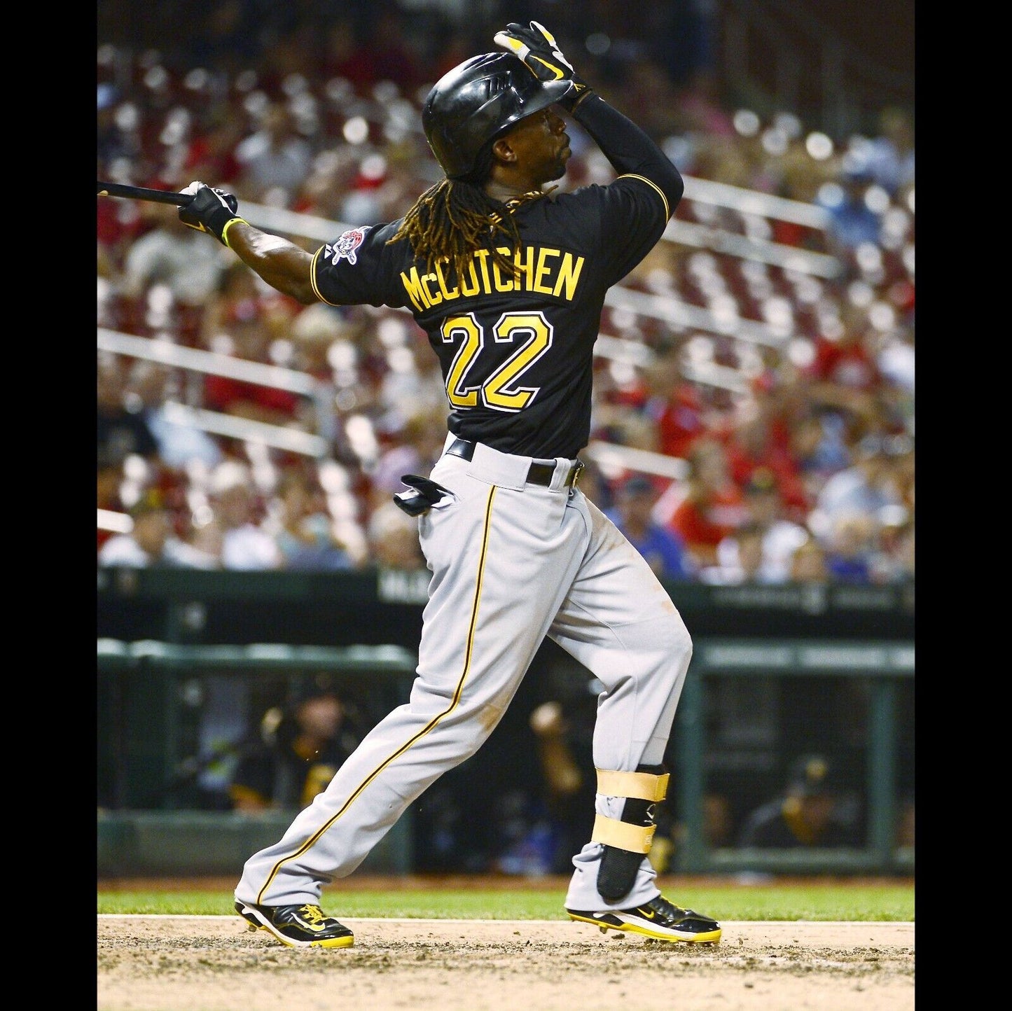 Andrew Mccutchen Baseball Poster Mlb Player Wall Art Pittsburgh Pirates Sports Print