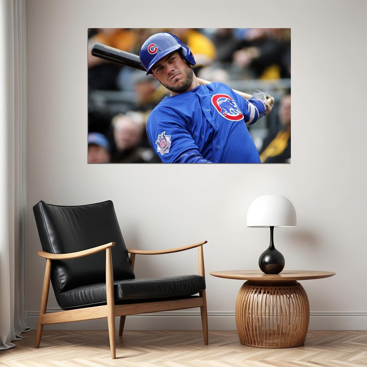 Kris Bryant Poster Mlb Baseball Player Wall Art