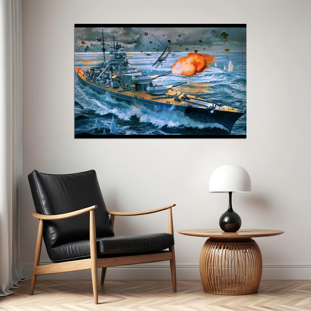 Warships Battleships World Of Warships Video Game Poster