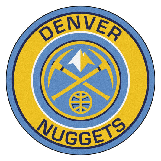 Denver Nuggets Logo Poster Nba Basketball Team Wall Art Sports Print