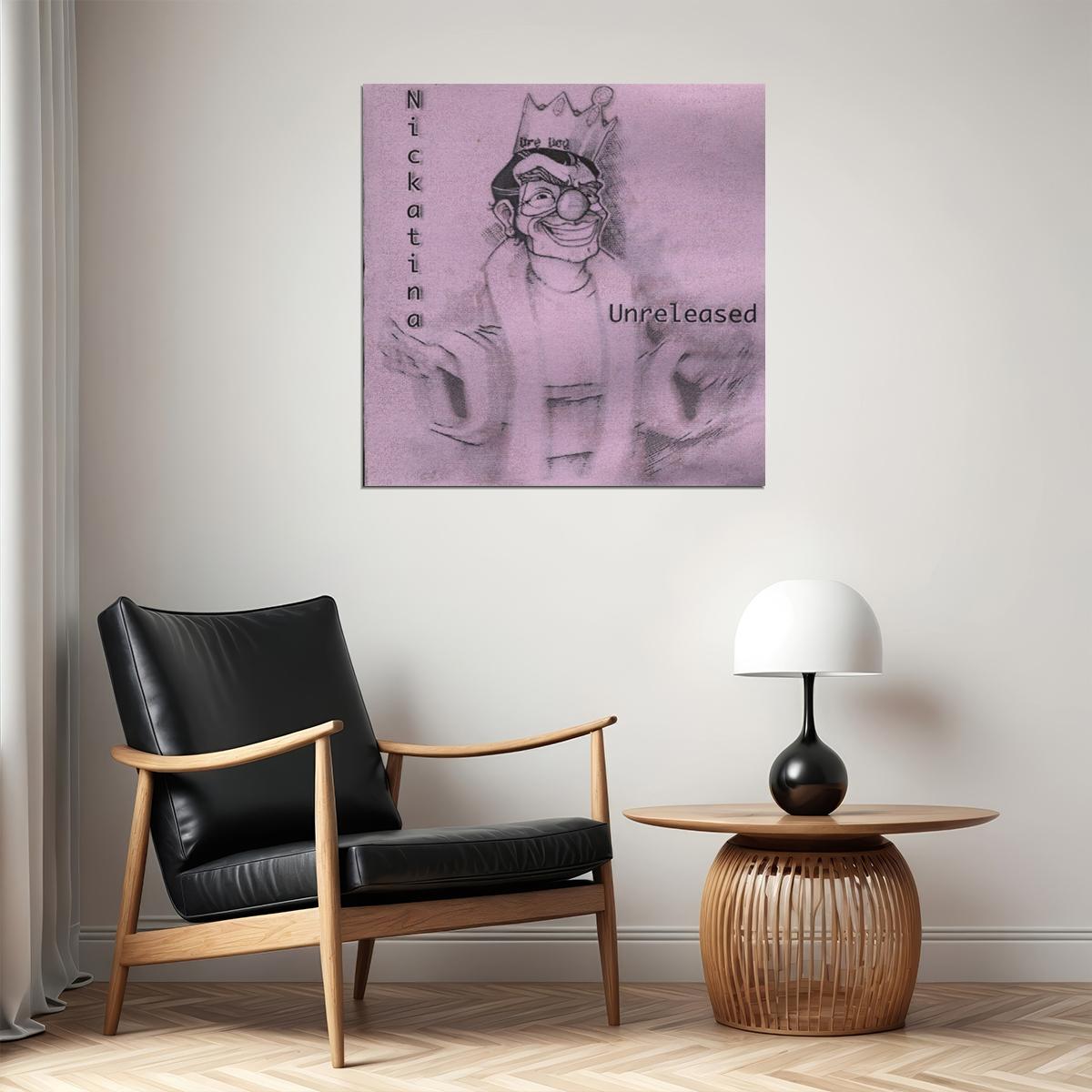 Andre Nickatina Unreleased Album Cover Art Hip-hop Music Poster Rap Artist Music Print - xonomax