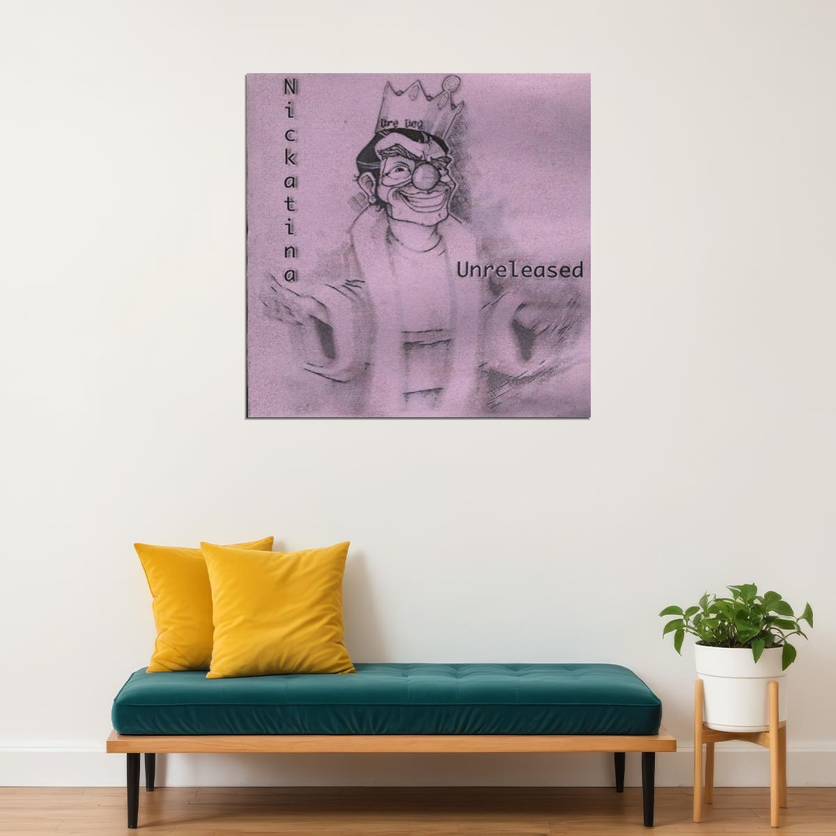 Andre Nickatina Unreleased Album Cover Art Hip-hop Music Poster Rap Artist Music Print - xonomax