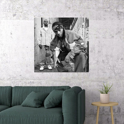 Mobb Deep Prodigy Music Poster Hip-hop Rap Band Wall Print - xonomax