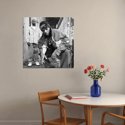 Mobb Deep Prodigy Music Poster Hip-hop Rap Band Wall Print - xonomax