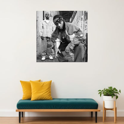 Mobb Deep Prodigy Music Poster Hip-hop Rap Band Wall Print - xonomax