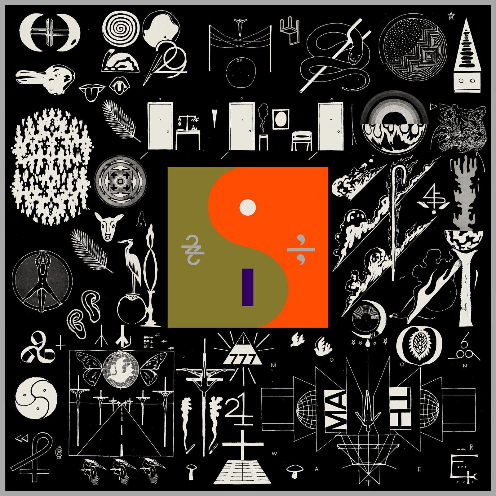 Bon Iver 22 Million Album Cover Art Indie Folk Music Poster Band Music Print - xonomax