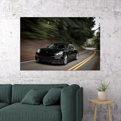 Porsche Boxster Car Poster Sports Supercar Vehicle Wall Art