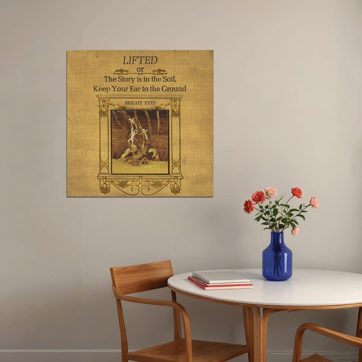 Bright Eyes Band Poster Indie Rock Music Wall Art Alternative Band Print - xonomax