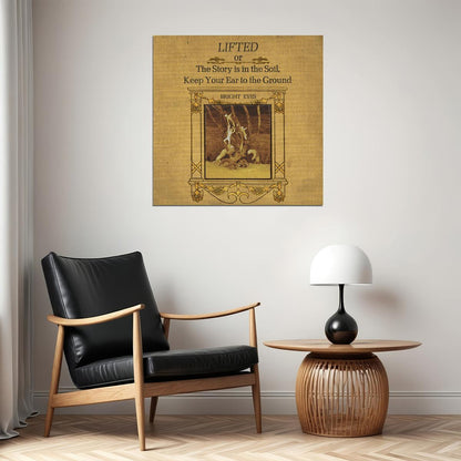 Bright Eyes Band Poster Indie Rock Music Wall Art Alternative Band Print - xonomax