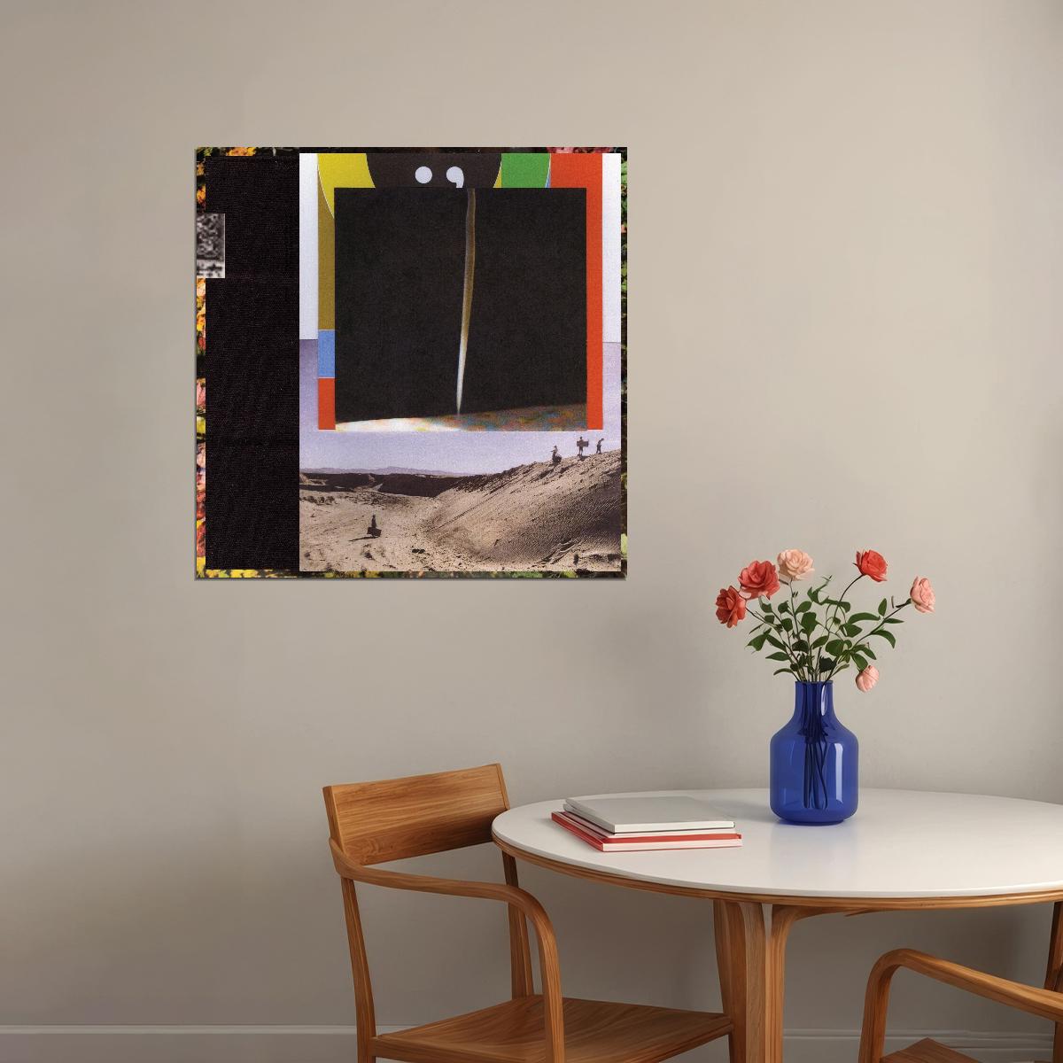 Bon Iver Bon Iver Album Cover Art Indie Folk Music Poster Band Music Print
