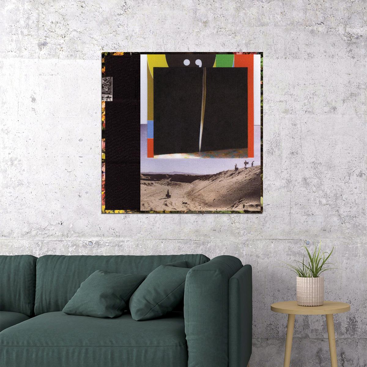 Bon Iver Bon Iver Album Cover Art Indie Folk Music Poster Band Music Print