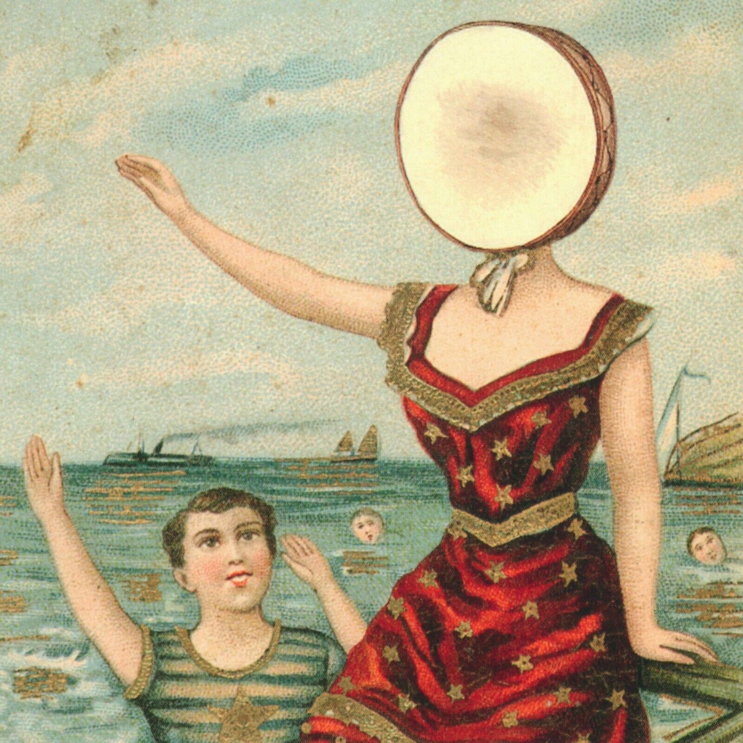 Neutral Milk Hotel Album Cover Art Music Poster Indie Rock Band Wall Print - xonomax