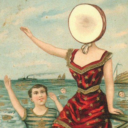 Neutral Milk Hotel Album Cover Art Music Poster Indie Rock Band Wall Print - xonomax